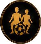 Youth soccer support symbol