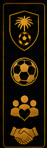 Heritage, soccer, community and partnership symbols